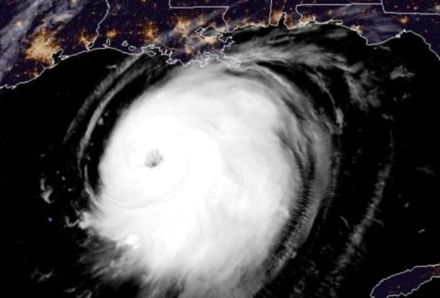 Satellite Photo Of Hurricane Laura